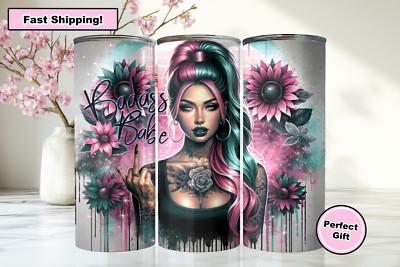 Sarcastic and Funny Flower Girl 20oz Stainless Steel Tumbler, Travel Mug Sexy
