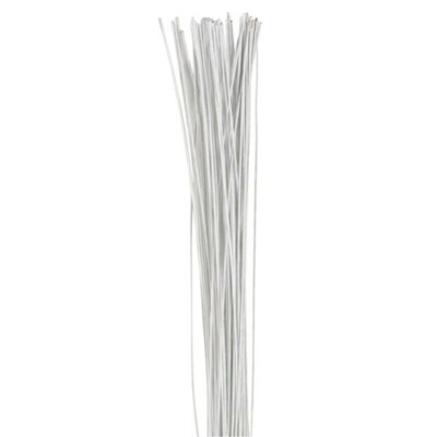 Floristen Draht - weiß - 30 gauge