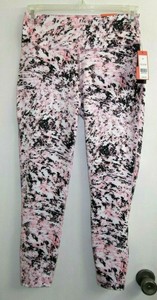 ZELOS Size M Pink Retro Print High Rise 