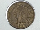 1903 Indian Cent in almost uncirculated