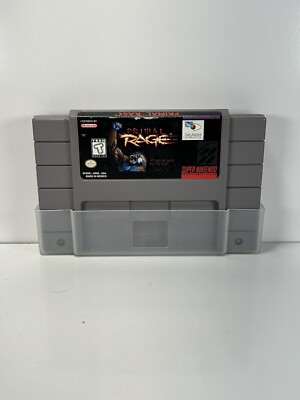 Primal Rage SNES Super Nintendo Game Tested Working W/ Dust