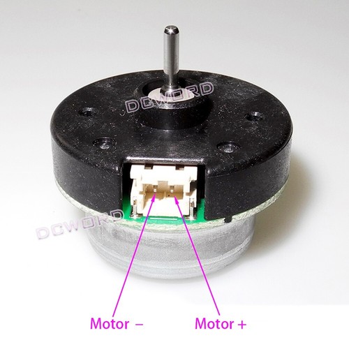 Nidec DC 12V 20N Built-in Drive Outer Rotor Brushless Motor Micro Sweeper Motor - Picture 6 of 10