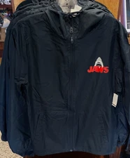 Universal Studios Hollywood Jaws Windbreaker Jacket Adult Size S-2XL New
