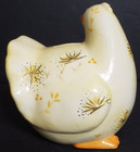 Fitz AND Floyd Essentials Hatch The Scratch Coin Bank Yellow Hen & Chick — photo 3