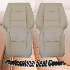 Driver & Passenger Replacement Leather Seat Cover Tan For Lexus GX470 2003-2009