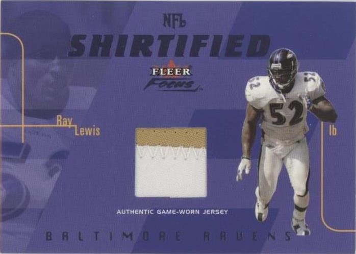 2003 Fleer Focus Ray Lewis #NS-RL - 1 of 2