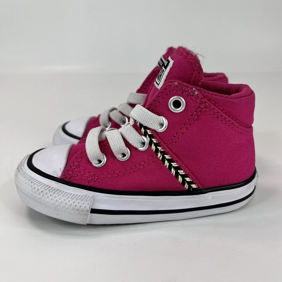 Zapatillas deportivas Converse Baby All Star Chuck Taylor rojas bebé niño talla 5 Foto 4 de 4