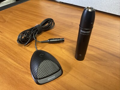 SHURE MX391/C Cardioid Boundary Microphone + Condenser  150 Ohms