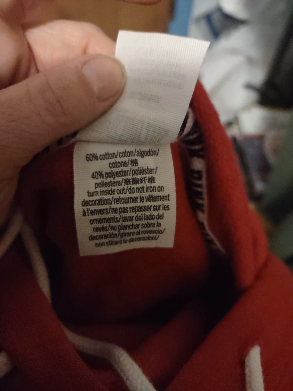 UNDERCOVER Felpa donna ROSA Victoria's Secret media con cappuccio e coulisse cropped