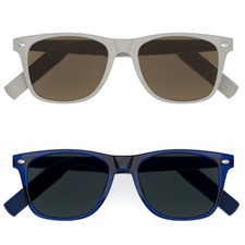 2Pack Men's Sunglasses Smart Glasses Music Open Ear Speaker Headphone for Unisex