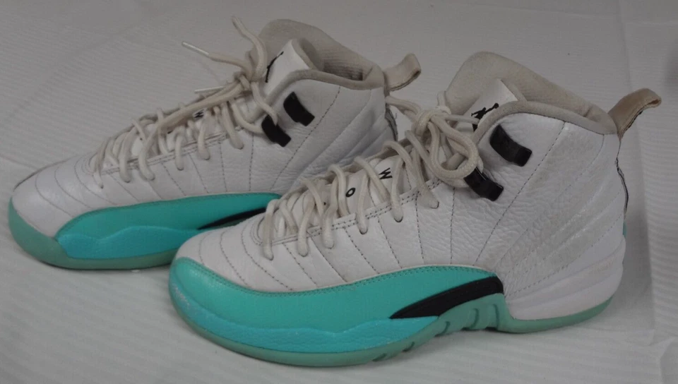 Nike Air Jordan Niños Niñas Tenis de caña alta Talla 7 Zapatos juveniles Foto 3 de 4