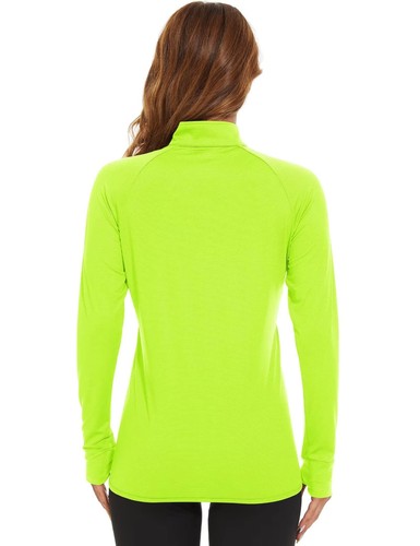Women's UPF50+ Sun Protection Jacket Full-Zip Up Long Sleeve Lightweight Shirts - Picture 48 of 103