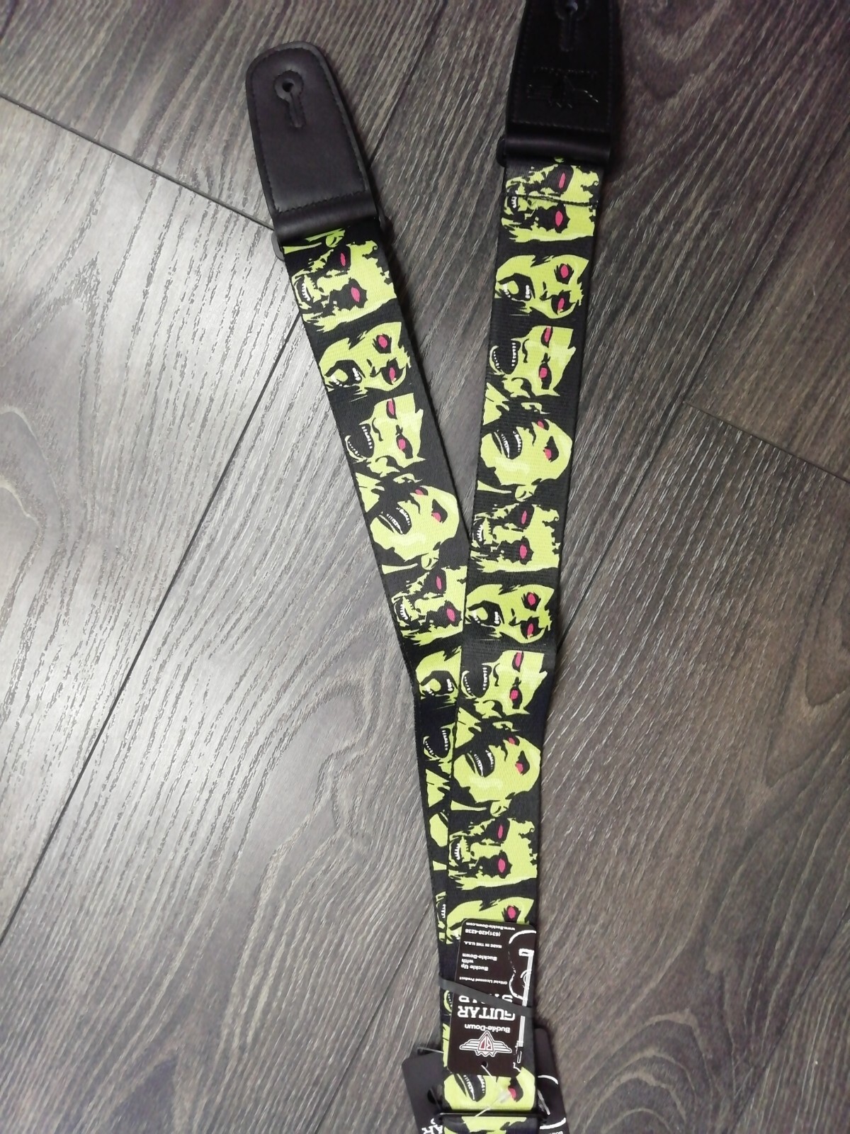 ZOMBIE -GUITAR STRAP BY BUCKLE DOWN BD-W32631