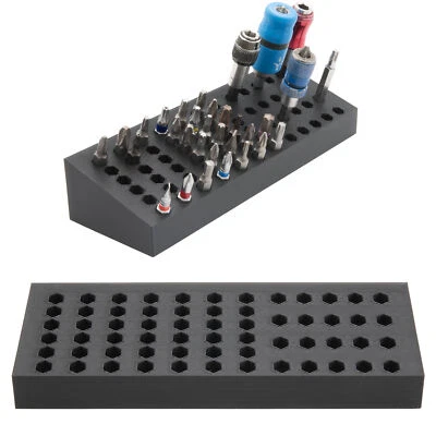 TSB WERK Bit Tischständer Bithalter für 62 Bits Bithalterung Sechskant Universal Halter