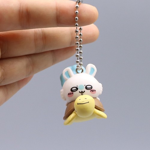 6pcs/set Cute Ocean Chiikawa Hachiware Usagi Figures PVC Doll Toy Keychains - Picture 4 of 8