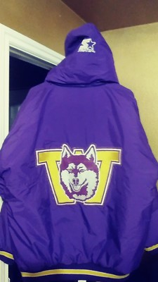 Washington Huskies Starter Jacket XL Coat Parka Vintage UW Dawgs
