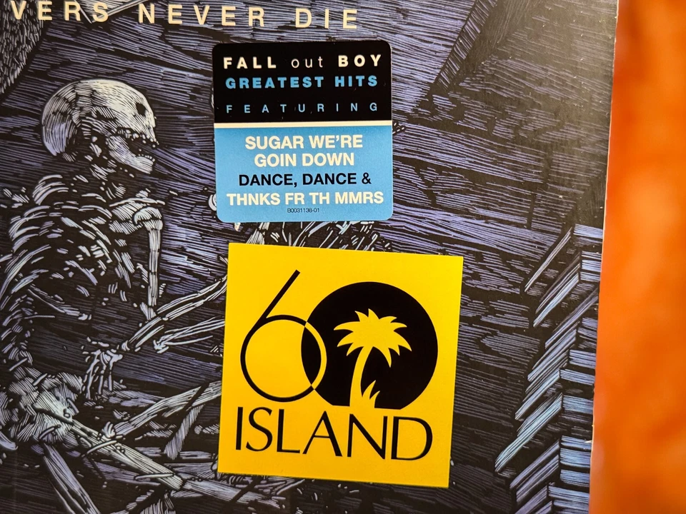 SEALED Fall Out Boy Believers Never Die Vol 1 vinyl 2LP volume greatest hits - Image 3 of 3