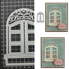 Window Metal Cutting Dies Make Scrapbooking Paper Card Craft Knife Mould Stencil