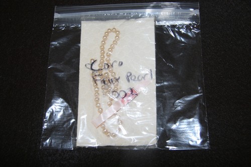 Vintage Coro Simulated Pearl Necklace Choker New Old Stock - Picture 7 of 7