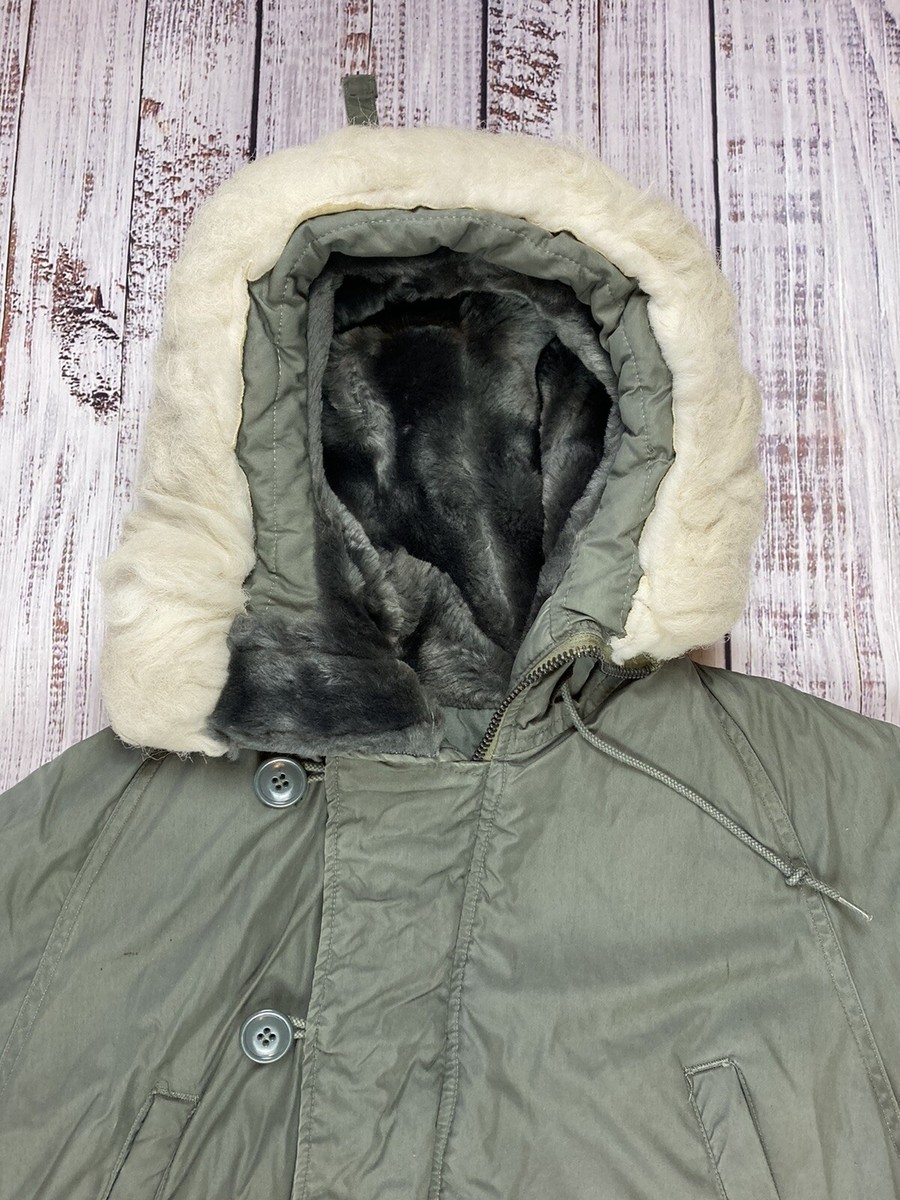 Genuine Vintage 1979 USAF N3B Cold Weather Parka Jacket Size