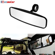 Rear View Center Mirror 1.75" Roll Bar For ATV UTV Polaris RZR RANGER 400 500
