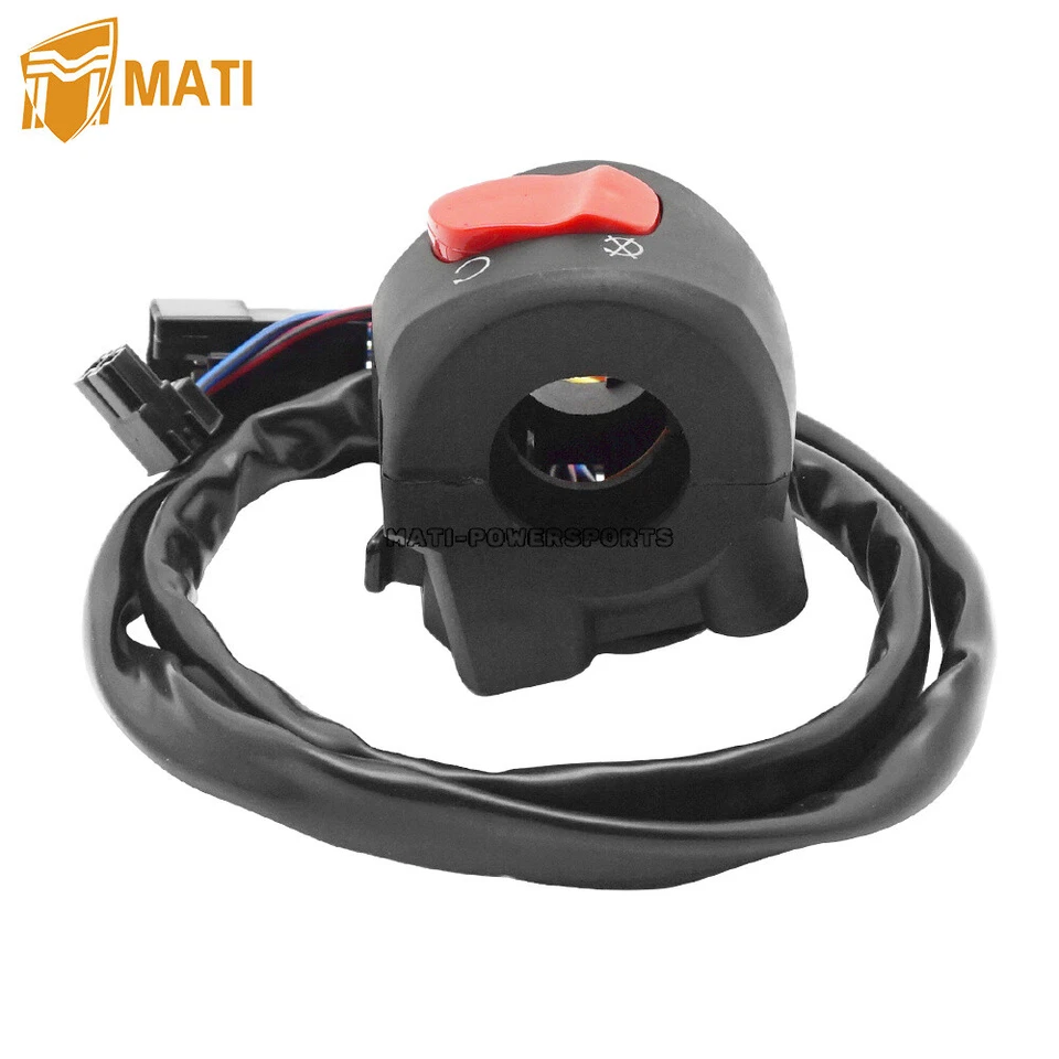 Interruptor de parada de arranque de control de manillar para Suzuki GSXR600 GSXR750 GSXR1000 2001-03  Foto 3 de 4