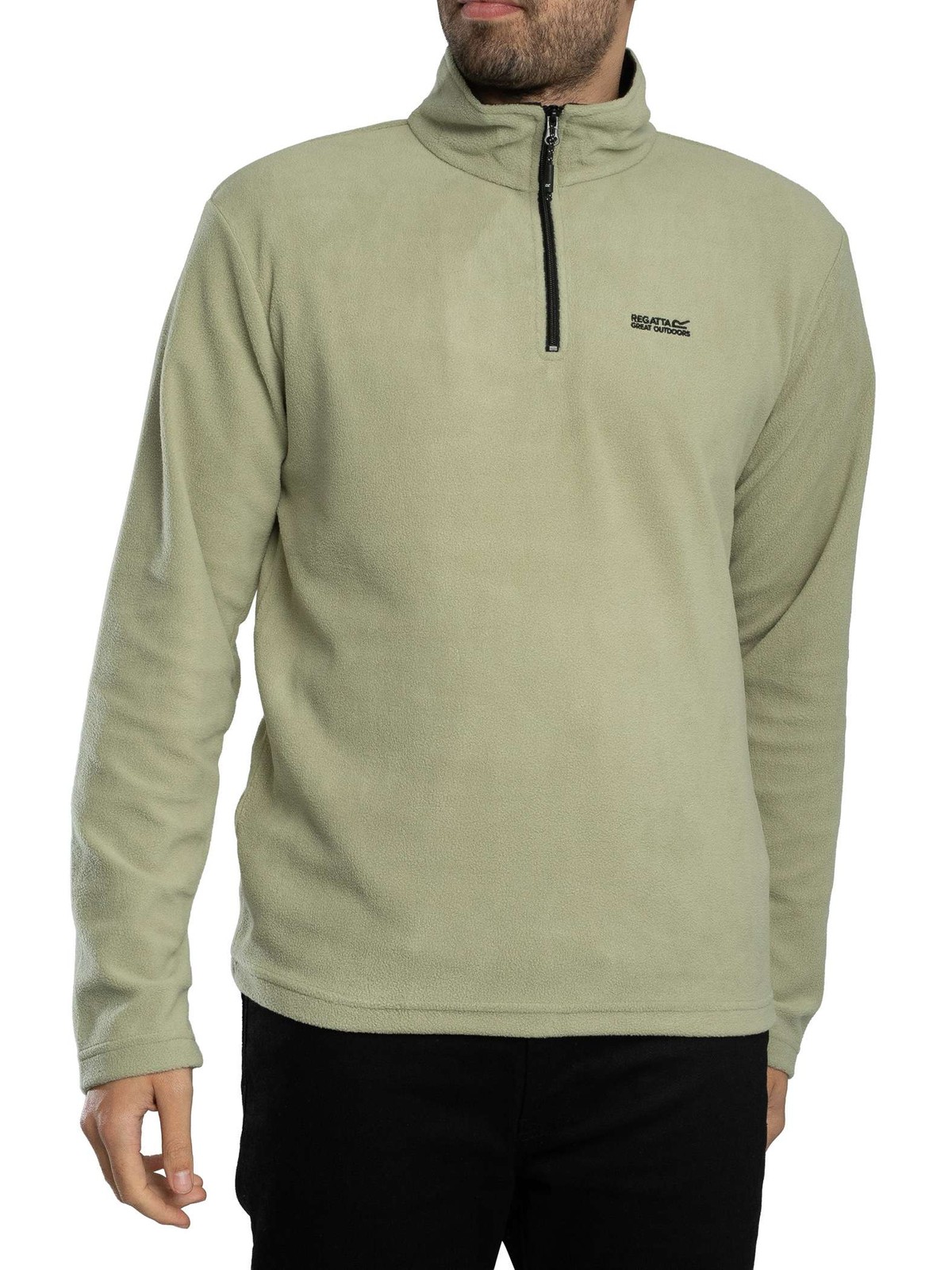 Regatta Men's Thompson Fleece - Green 4XL - Image 2