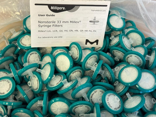 900 PCS MILLIPORE MILLEX-GP SLGP033NK NONSTERILE 33MM SPRINGE FILTER 0.22µm - Picture 7 of 7