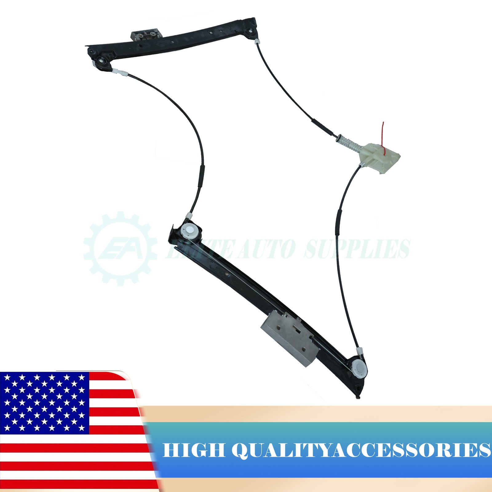 3W0837401J Front Left Window Regulator For 04-18 Bentley Continental GT Coupe US