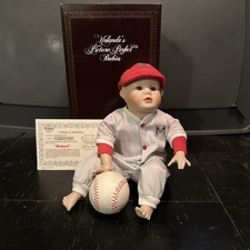 Edwin M. Knowles Picture Perfect Babies Michael Doll By Yolanda Bello