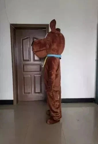 Scooby-Doo Perro Marrón Mascota Disfraz Cosplay Adulto Traje Elegante Foto 3 de 4