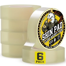 Bulk Hockey Tape 1 or 6 Pack Black, White or Clear Multipurpose Tape Roll - S...