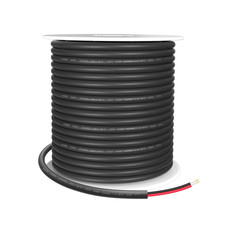 AOTOINK 100FT/30M 22 Gauge 2 Conductor 22AWG Electrical Wire Stranded PVC Tinned