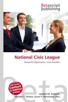 Lambert M. Surhone (U. A.) | National Civic League | Taschenbuch | Englisch