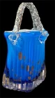 Vintage Murano Blown Glass Purse