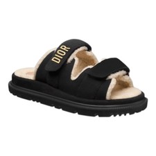 Sandalo donna Dioract by Dior Suede Black Gold numero EU 35-US 5