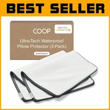 Coop Home Goods Pillow Protector Set - Waterproof, Pack of 2/-