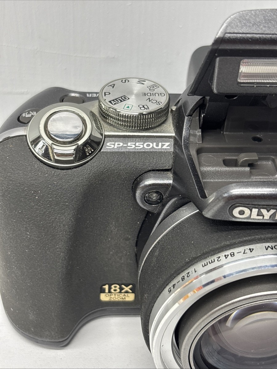 μ15 DIGITAL OLYMPUS Olympus SP-550 UZ 7.1MP Digital Camera - Gray for sale