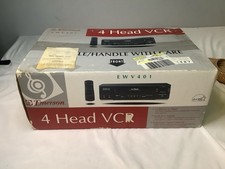 Emerson VCR EWV401 Factory Sealed From 2001 4 Head VCR