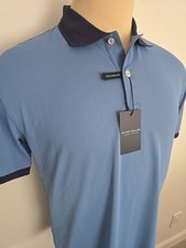 PETER MILLAR CROWN CRAFTED BRKBL NEW MEN'S POLO SHIRT SIZE XL