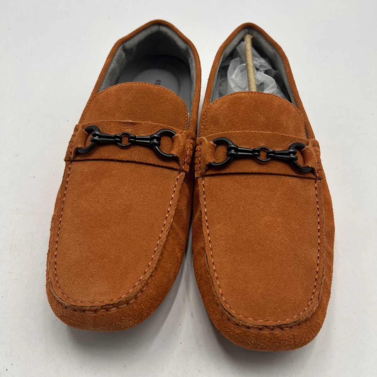 Orange Loafer Suede Casual Shoes for Men for sale | eBay