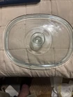 Pyrex Lid DC1.5C A Clear Casserole Oval Glass Lid 11" X 8 1/2. Replacement Lid C