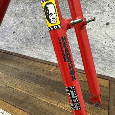 Vintage Cannondale HeadShok Fatty Frame 18 in Red USA V-Brake 26in
