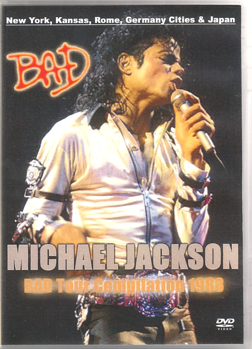Michael Jackson 1988 World Tour クルーパス MICHAEL JACKSON / BAD TOUR COMPILATION 1988 (1DVD) | eBay
