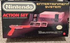 Nintendo NES Action Set CIB!! Con schiuma, inserti e poster!!