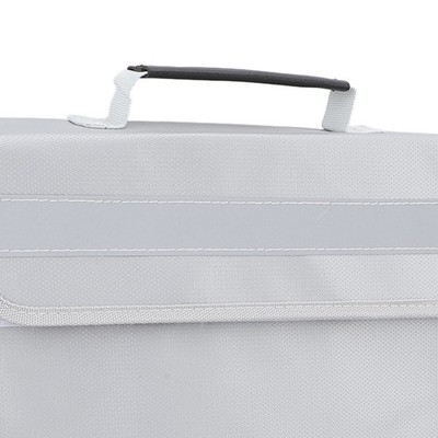 Fireproof Document Holder Pouch Fireproof Money Bag With Zipper And Reflecti HOT