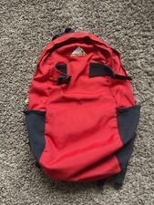 Burton Red Backpack with Some Damage to Strap