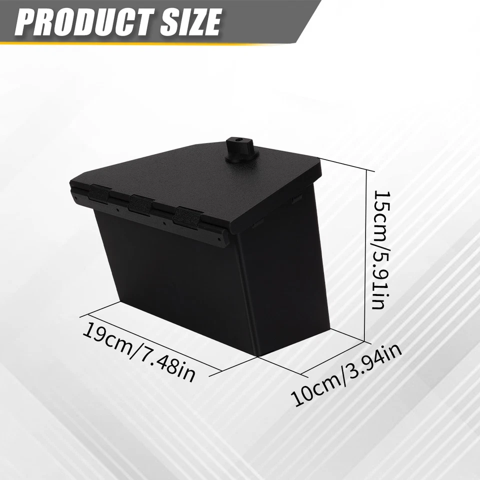 Black Glove Box for Honda Pioneer 500 / Pioneer 520-Quality Assurance - Image 3 of 4