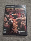 Mortal Kombat: Shaolin Monks PS2 (Sony PlayStation 2, 2005) Complete CIB TESTED