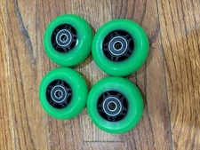 Inline Skate Wheels with Bearings ABEC-9 and Floating Spacers for Blades Roller